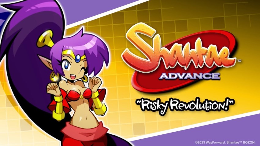 Shantae Advance: Risky Revolution cover Shantae Advance: Risky Revolution cover