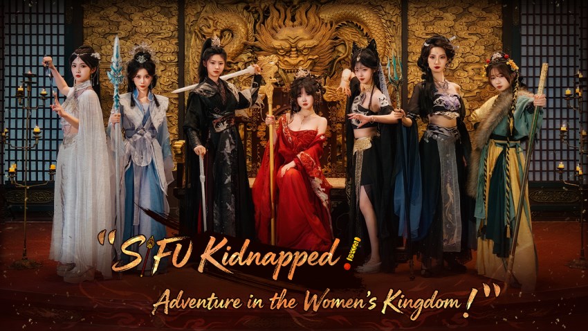 SIFU Kidnapped! Adventure in the Women's Kingdom cover