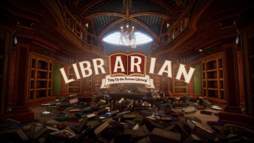 Librarian: Tidy Up the Arcane Library cover