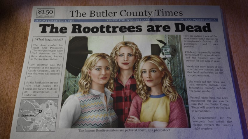 The Roottrees are Dead cover The Roottrees are Dead cover